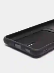 Черный чехол с карманом для Samsung Galaxy A22/ M22/ M32 4G (Самсунг  A22/ M22/ M32 4 джи)