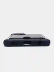 Темно-синий чехол с карманом для Samsung Galaxy A22/ M22/ M32 4G (Самсунг  A22/ M22/ M32 4 джи)