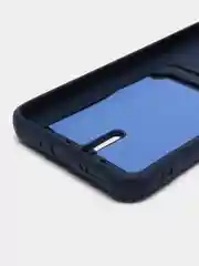 Темно-синий чехол Samsung Galaxy A54 5G (Самсунг Галакси А54 5Ж) силиконовый, противоударный