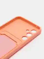 Пастельно-коралловый чехол Samsung Galaxy A54 5G (Самсунг Галакси А54 5Ж) силиконовый, противоударный