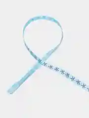 Аметистовый лента атласная, 10 мм, с рисунком