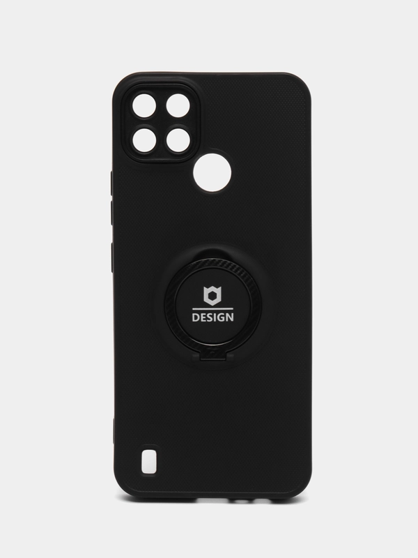 Чехол на Realme C11 / C15 / C21Y / C25 / C25S / C31, магнитный, с кольцом, Реалми