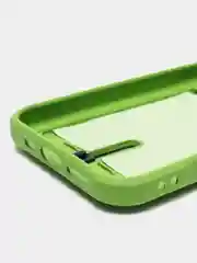 Лайм защитный чехол для iPhone 12 Pro (Айфон 12 Про) силиконовый
