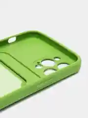 Лайм защитный чехол для iPhone 12 Pro (Айфон 12 Про) силиконовый
