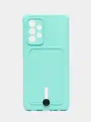 Мятный чехол Samsung Galaxy A52 4G (Самсунг Галакси А52 4Ж) силиконовый, противоударный