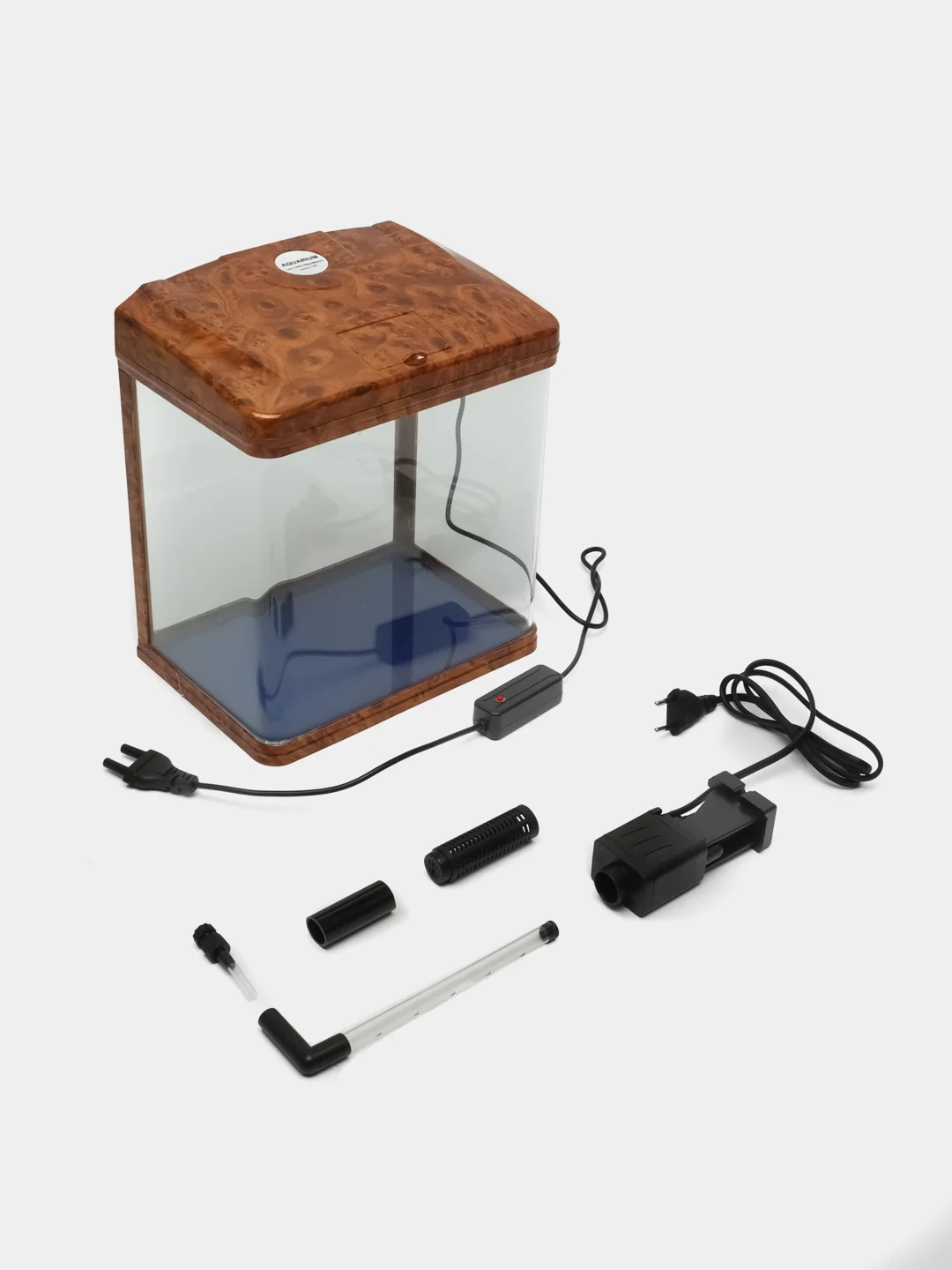 Аквариум 9л BARBUS aquarium034 с полной системой обеспечения (LED+top filter)