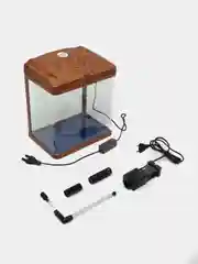 Аквариум 9л BARBUS aquarium034 с полной системой обеспечения (LED+top filter)