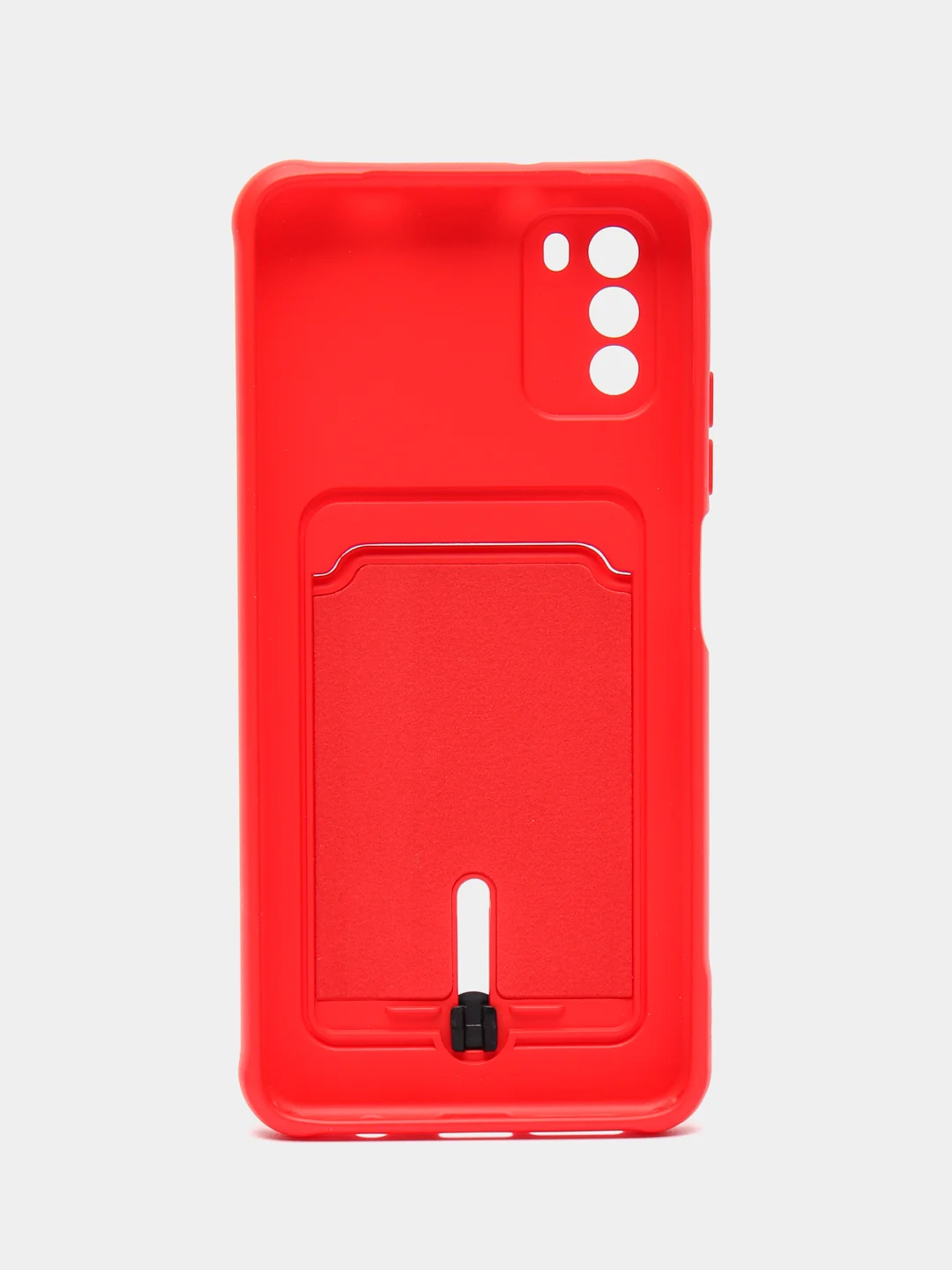 Красный силиконовый чехол для Xiaomi POCO M3 (Сяоми Поко М3)