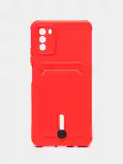 Красный силиконовый чехол для Xiaomi POCO M3 (Сяоми Поко М3)