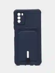Темно-синий силиконовый чехол для Xiaomi POCO M3 (Сяоми Поко М3)