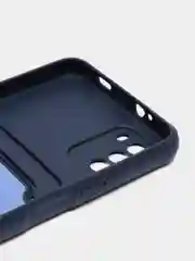 Темно-синий силиконовый чехол для Xiaomi POCO M3 (Сяоми Поко М3)