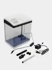 Аквариум, 15 л, Barbus aquarium, с системой обеспечения, фильтрация, аэрация, освещение