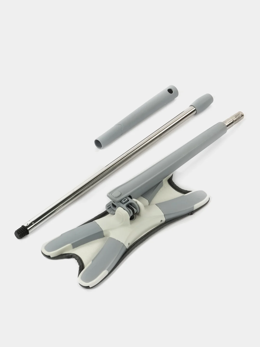 Швабра Happy Panda HP-M08 с отжимом Twist, 131 см, с насадкой микрофибра