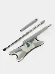 Швабра Happy Panda HP-M08 с отжимом Twist, 131 см, с насадкой микрофибра