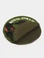 Хаки шеврон нашивка "Град" на липучке