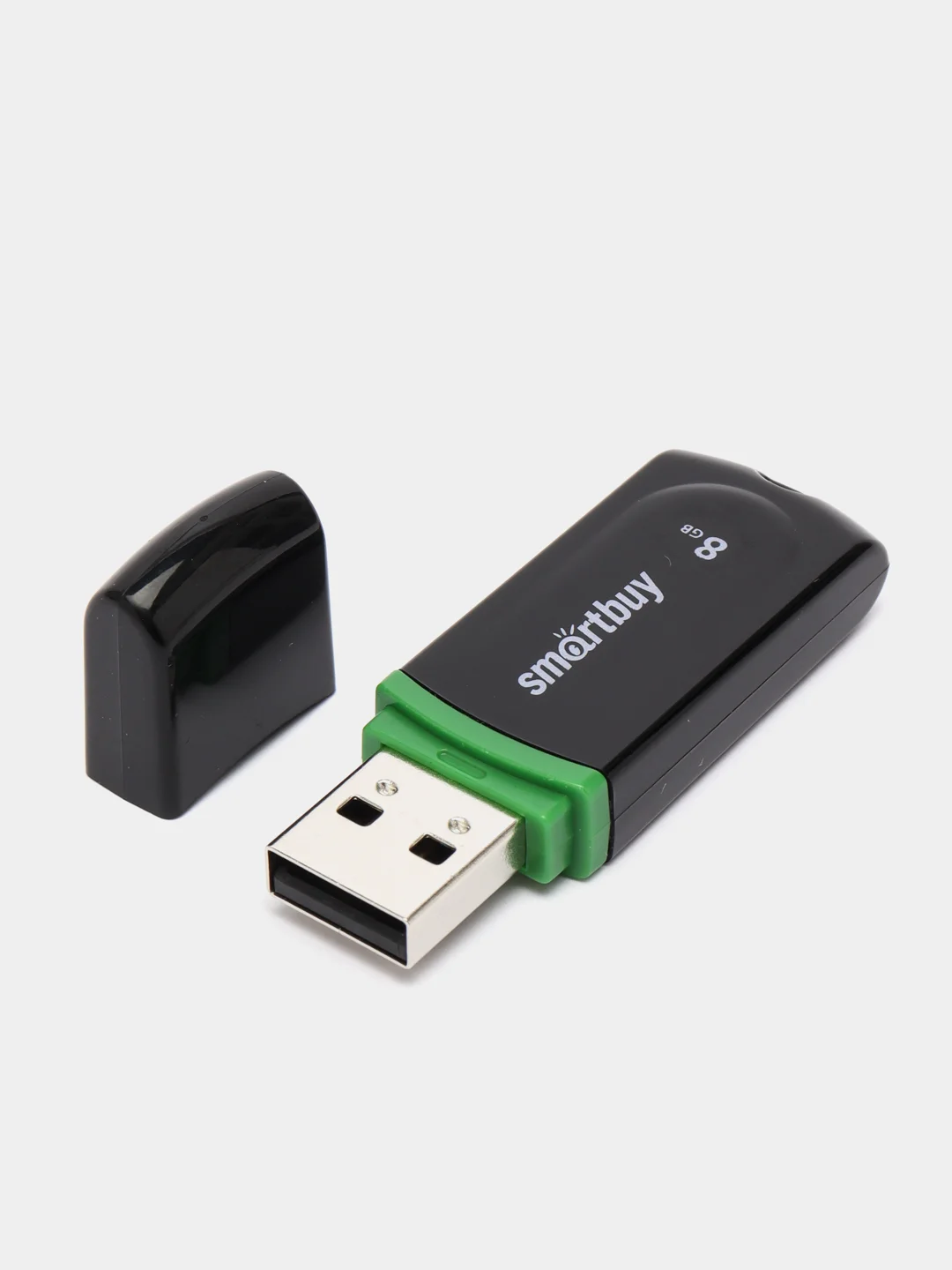 Флешка накопитель для компьютера 8 Gb, Smartbuy Paean, Usb 2.0, черный, 512772