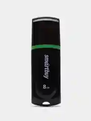 Флешка накопитель для компьютера 8 Gb, Smartbuy Paean, Usb 2.0, черный, 512772