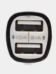 Зарядное устройство, автомобильное Red Line Ac-1a, 2 порта USB, выходной ток 1А, 453438
