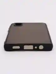 Черный чехол противоударный матовый для Samsung A01 Core, A10, A20/A30, A50, A70, M31, M21