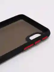 Черный чехол противоударный матовый для Samsung A01 Core, A10, A20/A30, A50, A70, M31, M21