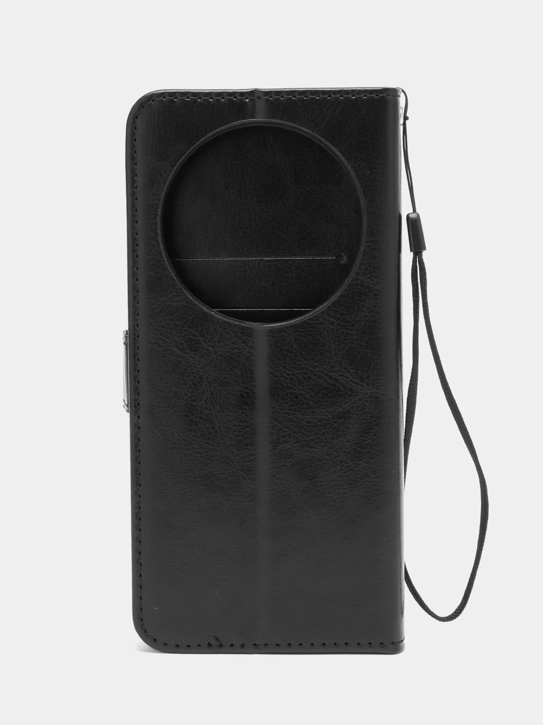 Черный чехол-книжка с магнитной застежкой для Xiaomi 13 Ultra (Сяоми 13 Ультра)