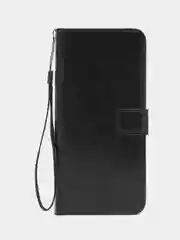 Черный чехол-книжка с магнитной застежкой для Xiaomi 13 Ultra (Сяоми 13 Ультра)