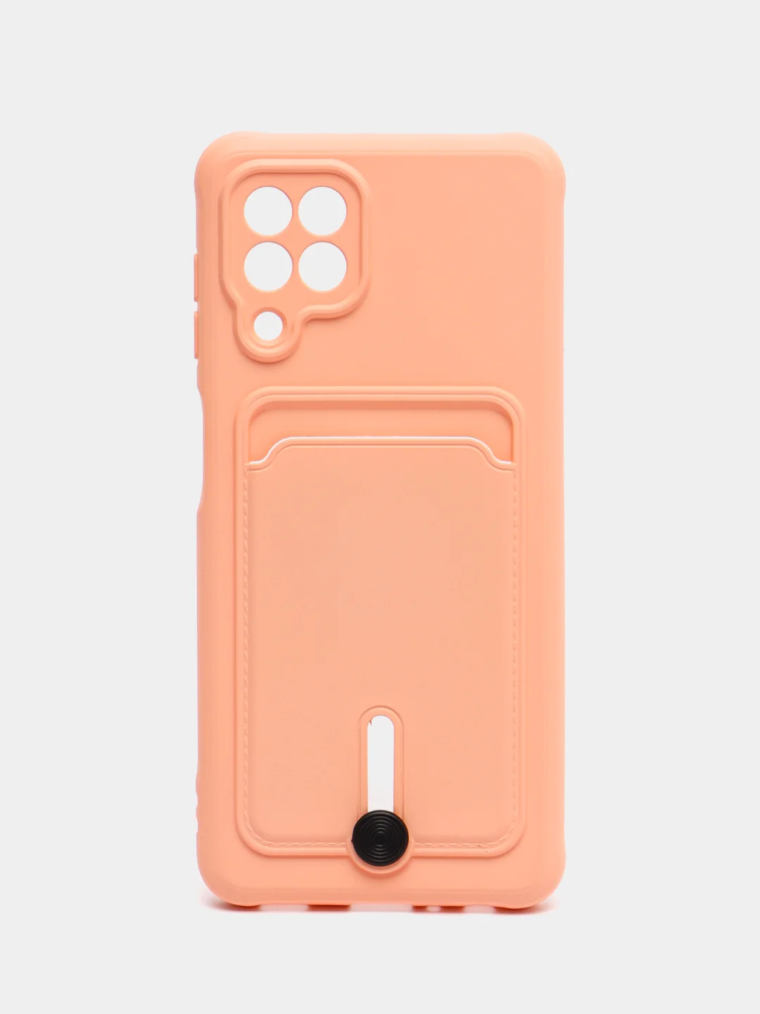 Пудровый чехол с карманом для Samsung Galaxy A22/ M22/ M32 4G (Самсунг  A22/ M22/ M32 4 джи)