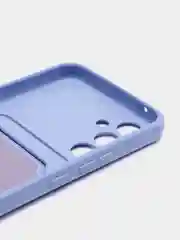 Аметистовый чехол Samsung Galaxy A54 5G (Самсунг Галакси А54 5Ж) силиконовый, противоударный