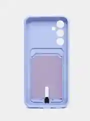 Аметистовый чехол Samsung Galaxy A54 5G (Самсунг Галакси А54 5Ж) силиконовый, противоударный