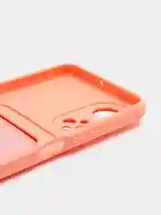 Пастельно-коралловый силиконовый чехол для Huawei Honor X7, Хуавэй Хонор X7, защита камеры