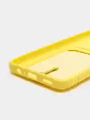 Желтый силиконовый чехол для Huawei Honor X7, Хуавэй Хонор X7, защита камеры