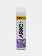 Белый пена для бритья ARKO men, 300 МЛ, большой объём, для чувствительной кожи