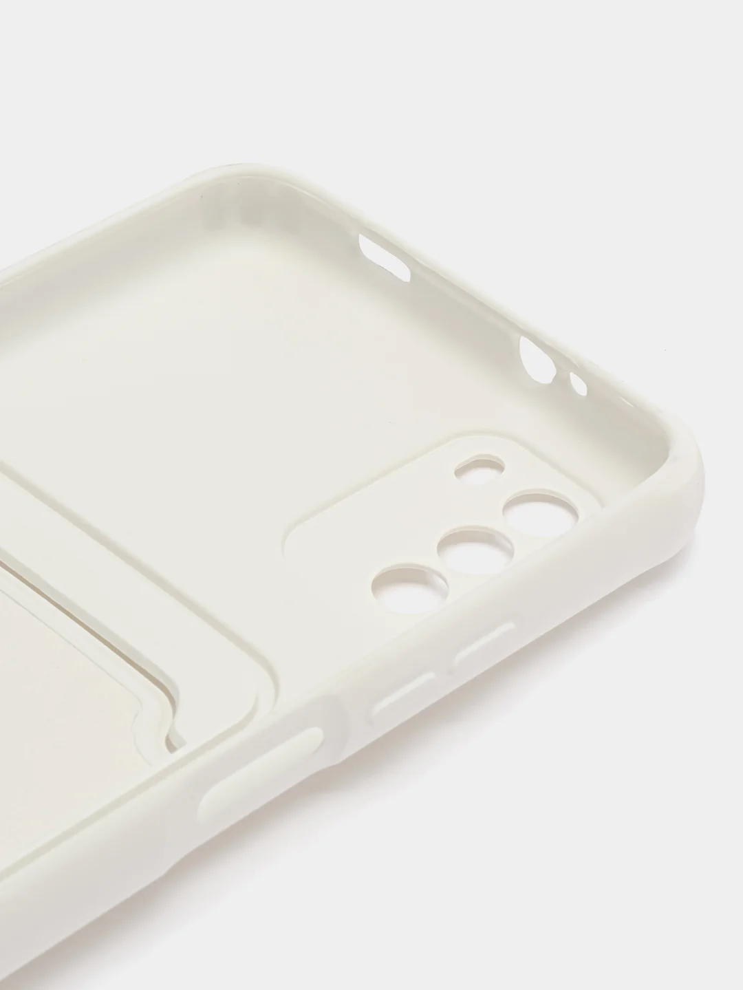 Белый силиконовый чехол для Xiaomi POCO M3 (Сяоми Поко М3)