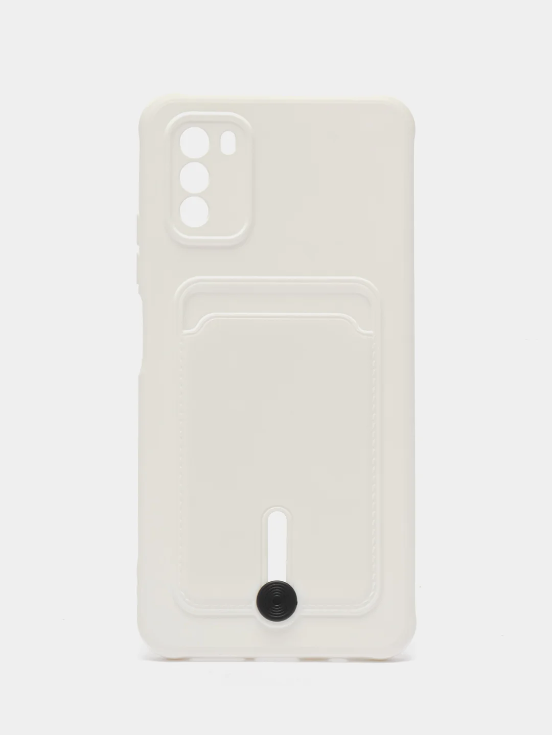 Белый силиконовый чехол для Xiaomi POCO M3 (Сяоми Поко М3)