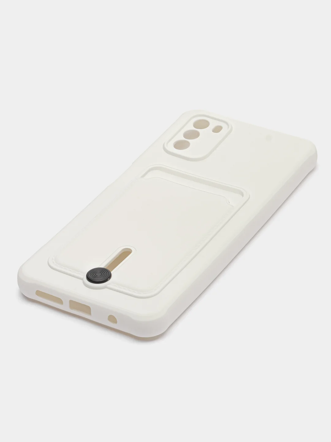 Белый силиконовый чехол для Xiaomi POCO M3 (Сяоми Поко М3)