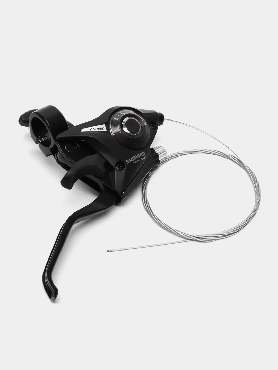 Рычаг переключения вело Shimano ST-EF51-7R (Правый шифтер манетка 7 скоростей, моноблок)