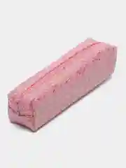 Розовый пенал блестящий