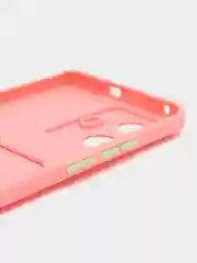 Пудровый чехол Realme 10 Pro+ 5G 10 Pro Plus 5G Реалми 10 Про Плюс, с карманом для карт, прозрачный