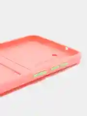 Пудровый чехол для Samsung Galaxy S21 FE, S21FE (Самсунг Галакси С21 ФЕ, С21ФЕ), силиконовый