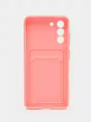 Пудровый чехол для Samsung Galaxy S21 FE, S21FE (Самсунг Галакси С21 ФЕ, С21ФЕ), силиконовый