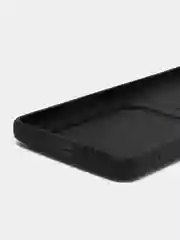Черный чехол для Samsung Galaxy S21 FE, S21FE (Самсунг Галакси С21 ФЕ, С21ФЕ), силиконовый