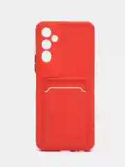 Коралловый силиконовый чехол для Tecno Pova 4, Пова 4, c отсеком для карт, прозрачный