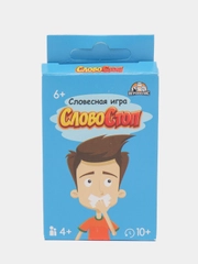 Настольная карточная игра "Слово Стоп", игра крокодил