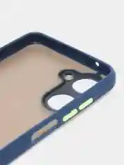 Лесной зеленый чехол для Realme 10, Реалми 10, пластиковый, матовый, с цветными кнопками