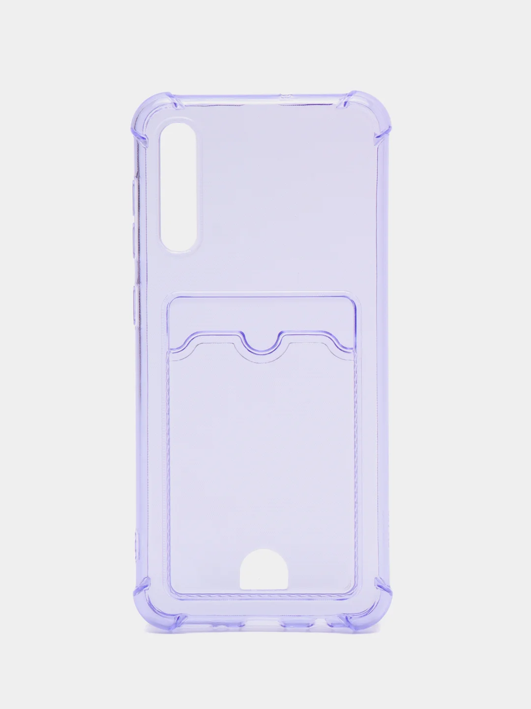 Лавандовый чехол для Samsung Galaxy A50 / A50s / A30s, с карманом для карты