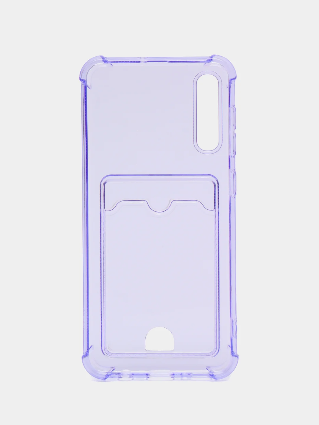 Лавандовый чехол для Samsung Galaxy A50 / A50s / A30s, с карманом для карты