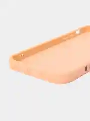 Розовый чехол с принтом на iPhone XR