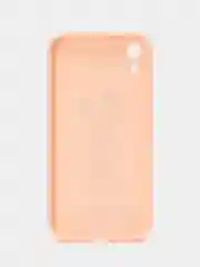 Розовый чехол с принтом на iPhone XR