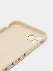 Белый чехол с принтом на iPhone 11 pro max