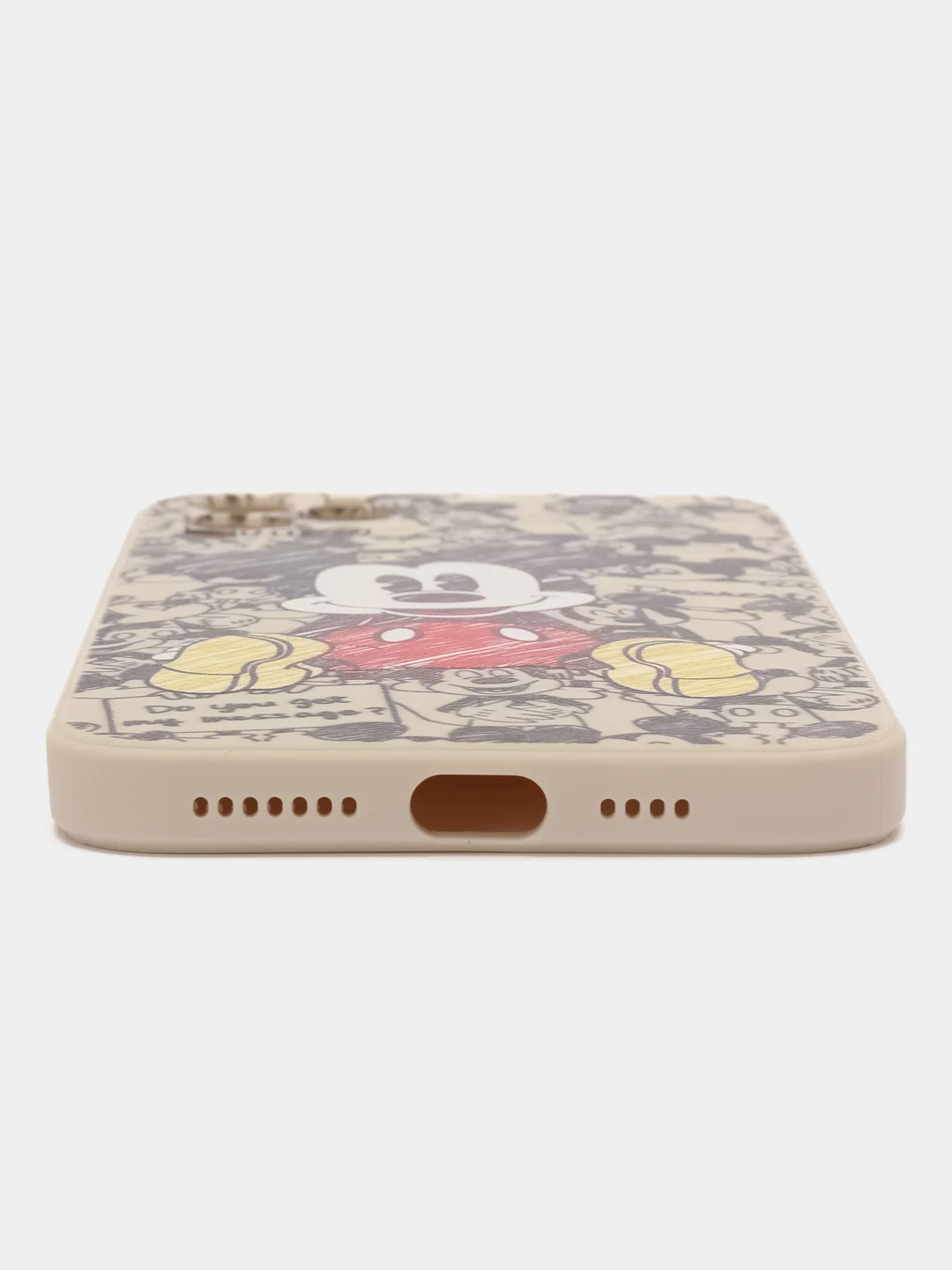 Белый чехол с принтом на iPhone 11 pro max